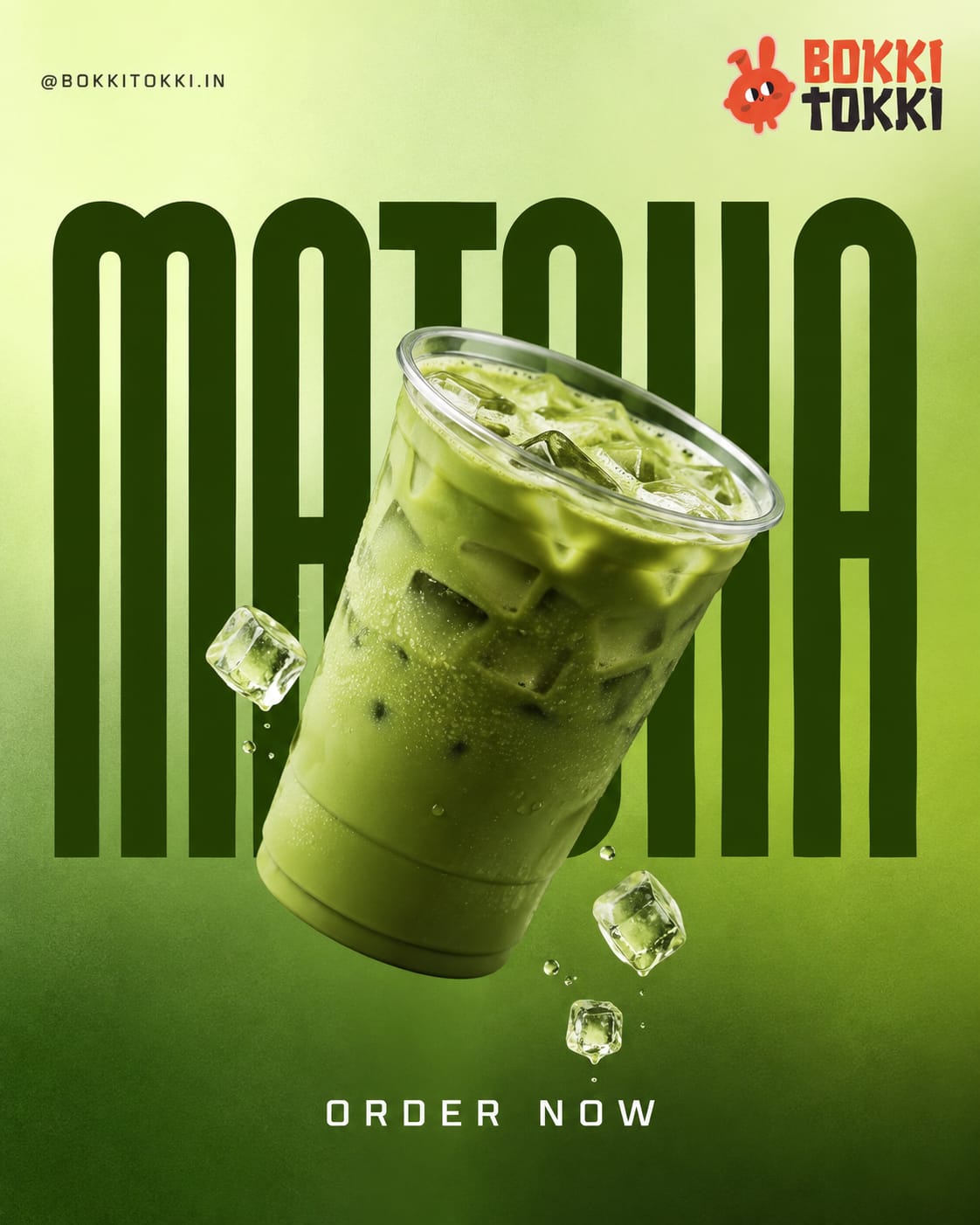 Bokki Tokki — Matcha menu drop