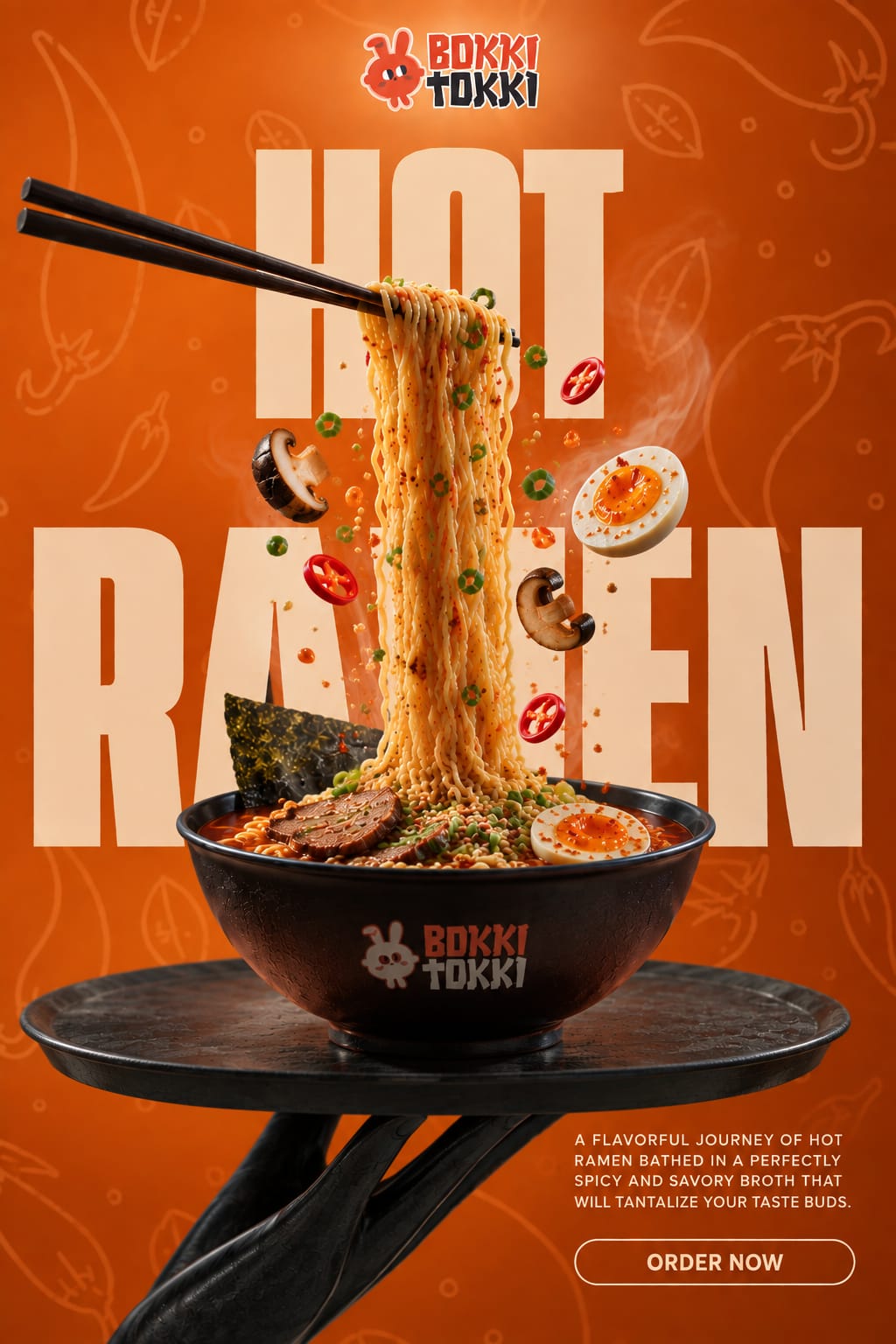 Bokki Tokki — Hot ramen hero