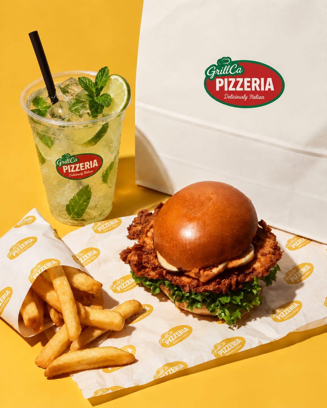 Pizzeria — Combo hero