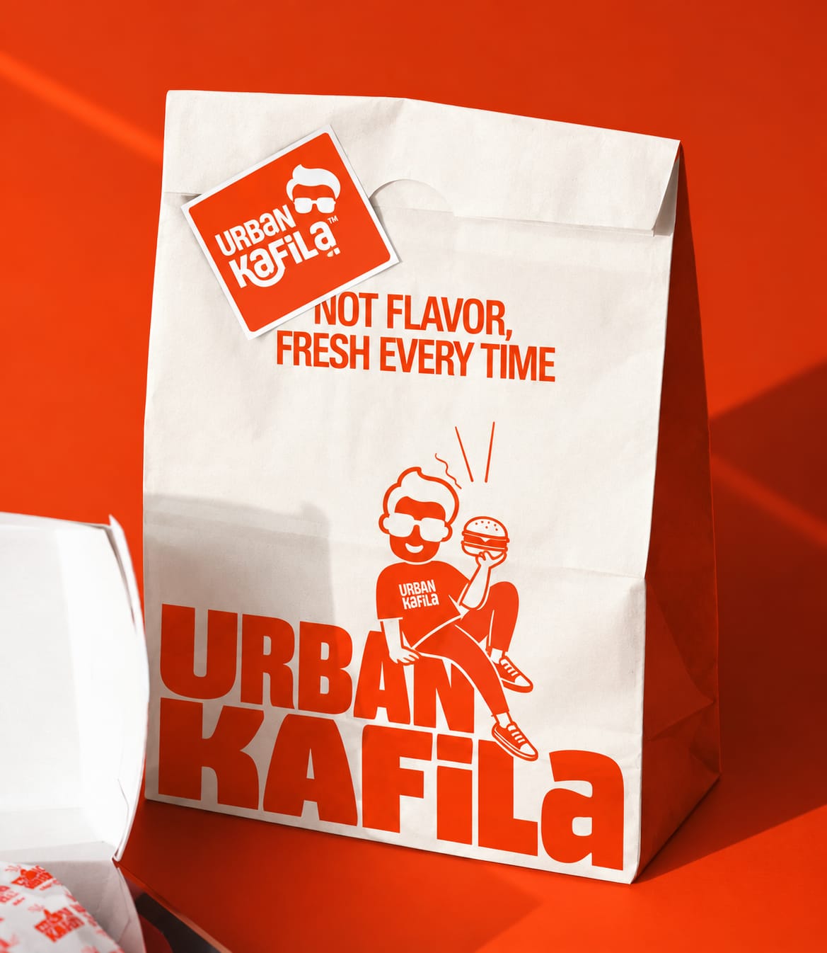 Urban Kafila — Packaging identity